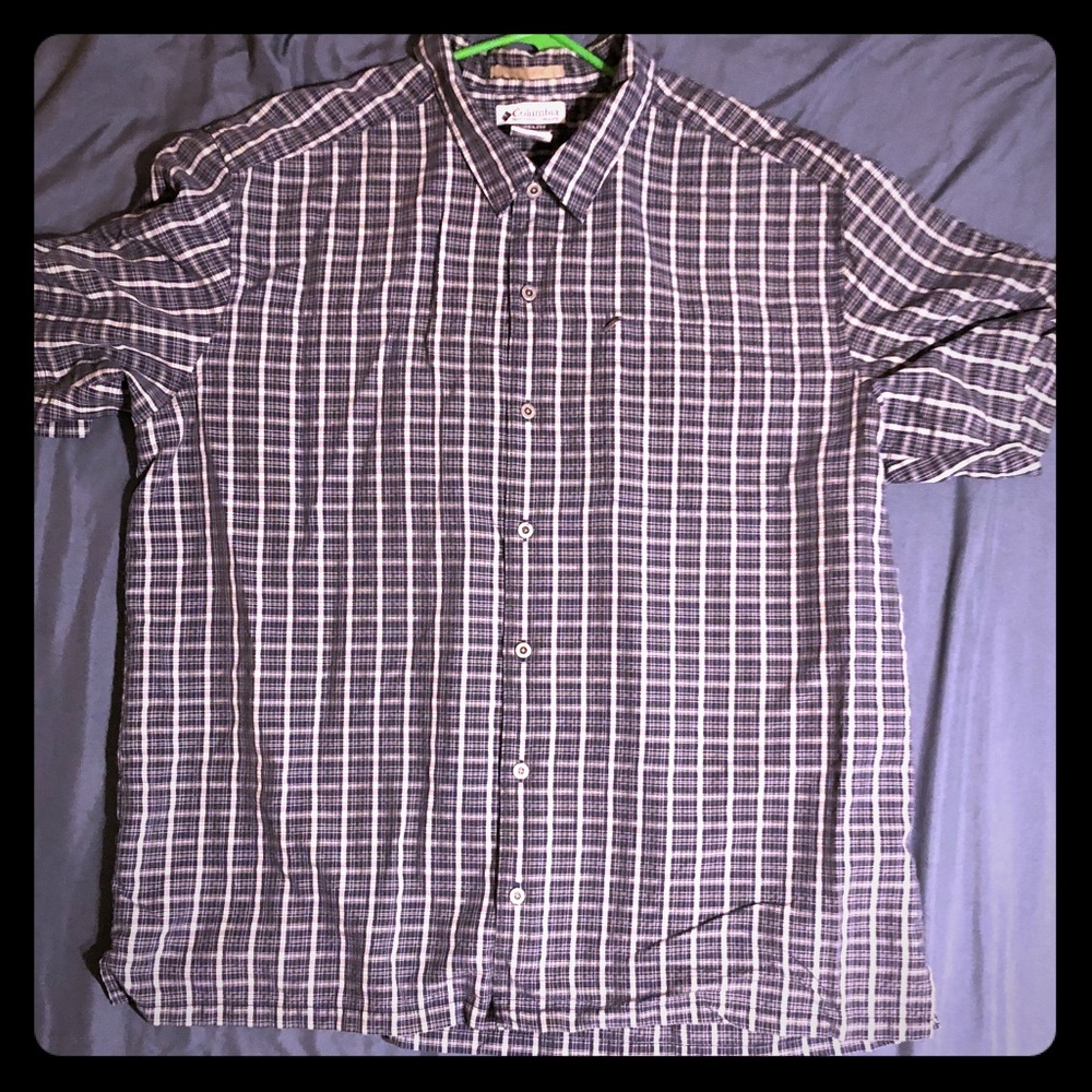Men’s Columbia Button Up 2XL
